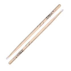 Zildjian 5B Hickory Series Drumsticks - Nylon Tip