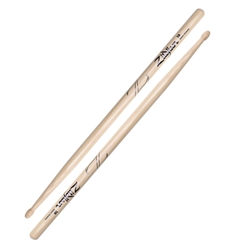 Zildjian 5B Hickory Series Drumsticks - Wood Tip
