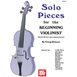 Solo Pieces for the Beginning Violinist - Violin and Piano