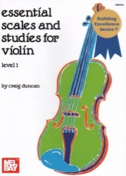 Essential Scales and Studies for Violin, Level 1 - Violin