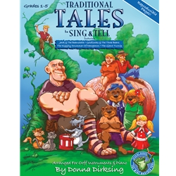 Traditional Tales to Sing and Tell - Orff Book