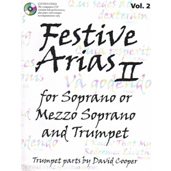 Festive Arias, Volume 2 - Soprano (or Mezzo Soprano) Voice, Trumpet, and Piano