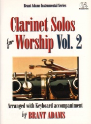 Clarinet Solos for Worship, Vol. 2 (Bk/CD) - Clarinet and Piano