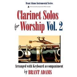 Clarinet Solos for Worship, Vol. 2 (Bk/CD) - Clarinet and Piano