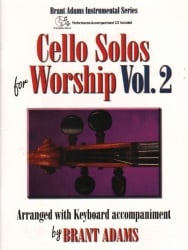 Cello Solos for Worship, Volume 2 (Book/CD) - Cello and Piano