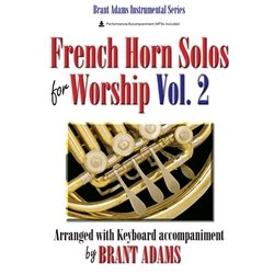 French Horn Solos for Worship, Vol. 2 (Bk/CD) - Horn and Piano