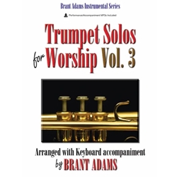 Trumpet Solos for Worship, Volume 3 (Book/CD) - Trumpet and Piano