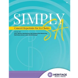 Simply SA: Concert Repertoire for SA Choirs