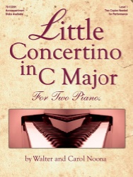 Little Concertino in C Major - 2 Pianos 4 Hands