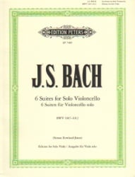 6 Cello Suites, BWV 1007-1012 - Viola Unaccompanied