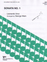 Sonata No. 1 - Clarinet and Piano