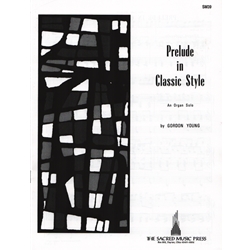 Prelude in Classic Style - Organ