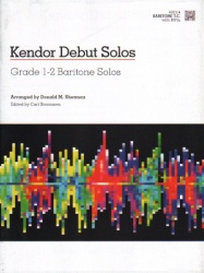 Debut Solos: Baritone T.C. (Book/Audio) - Baritone Part