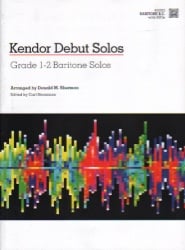 Debut Solos: Baritone B.C. (Book/Audio) - Baritone Part