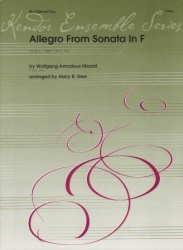 Allegro from Sonata in F Major - Clarinet Trio