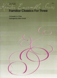 Familiar Classics for 3 - Clarinet Trio