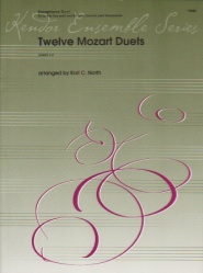 12 Mozart Duets - Sax Duet AT