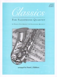 Classics for Saxophone Quartet - Tenor Sax Part