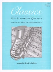 Classics for Saxophone Quartet - Baritone Sax Part