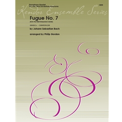 Fugue No. 7 - Saxophone Quartet