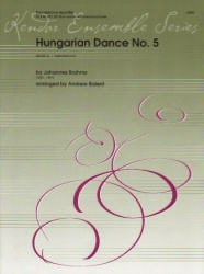 Hungarian Dance No. 5 - Saxophone Quartet AATB