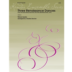 3 Renaissance Dances - Trumpet Quartet