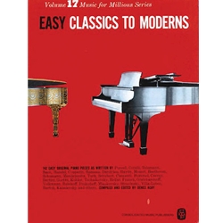 Music for Millions, Vol. 17: Easy Classics to Moderns - Piano