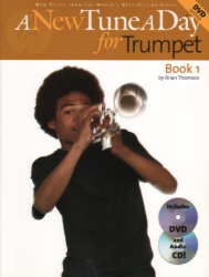 New Tune a Day, Book 1 (Book/CD/DVD) - Trumpet