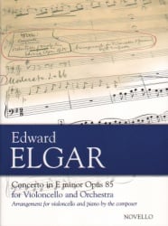 Concerto in E Minor, Op. 85 - Cello and Piano