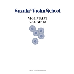 Suzuki Violin School, Volume 10 - Book Only