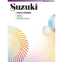 Suzuki Viola School, Volume 2 - Book Only