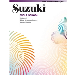 Suzuki Viola School, Volume 3 - Piano Accompaniment