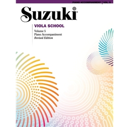 Suzuki Viola School, Volume 5 - Piano Accompaniment
