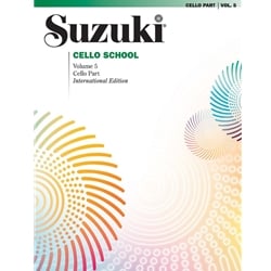 Suzuki Cello School, Volume 05 - Book Only