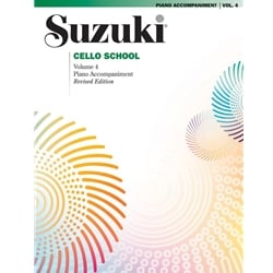 Suzuki Cello School, Volume 04 - Piano Accompaniment