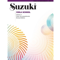 Suzuki Viola School, Volume 4 - Piano Accompaniment