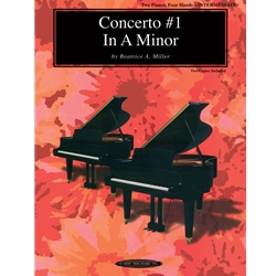 Concerto No. 1 in A Minor - 2 Pianos 4 Hands