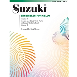 Suzuki Ensembles for Cello, Volume 3