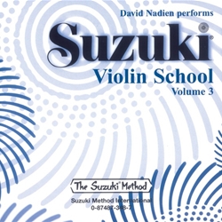 Suzuki Violin School, Volume 3 - CD Only