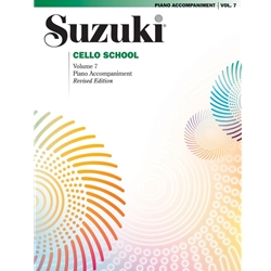 Suzuki Cello School, Volume 07 - Piano Accompaniment