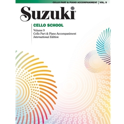 Suzuki Cello School, Volume 09 - Cello and Piano