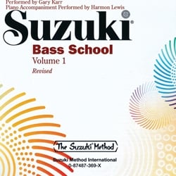 Suzuki Bass School, Volume 1 - CD Only