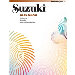 Suzuki Bass School, Volume 1 - Book Only