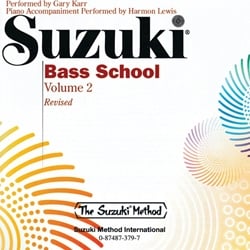 Suzuki Bass School, Volume 2 - CD Only