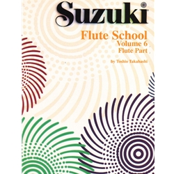 Suzuki Flute School, Volume 06 - Flute Part