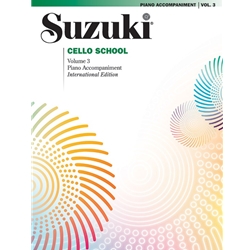 Suzuki Cello School, Volume 03 - Piano Accompaniment