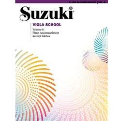 Suzuki Viola School, Volume 6 - Piano Accompaniment