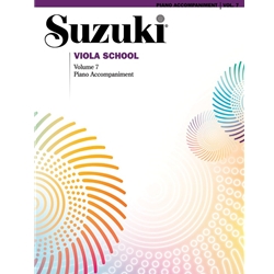 Suzuki Viola School, Volume 7 - Piano Accompaniment