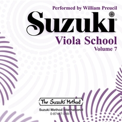 Suzuki Viola School, Volume 7 - CD Only