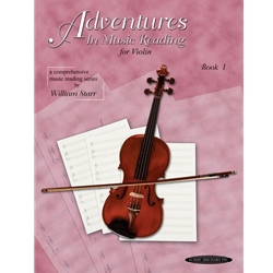 Adventures in Music Reading, Book 1 - Violin